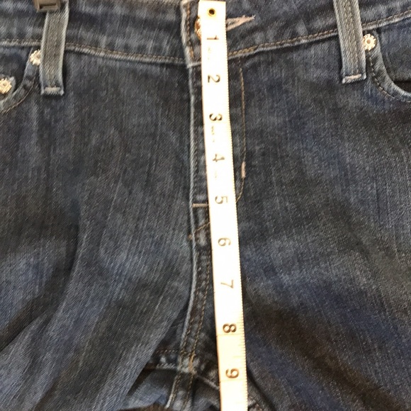 Levi's Signature Low Slim Bootcut 5 Pocket Medium Wash Denim Jeans-Size 11 - Picture 8 of 11